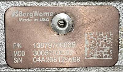 International MaxxForce 13 Turbocharger / Supercharger