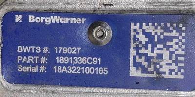 International MaxxForce 13 Turbocharger / Supercharger