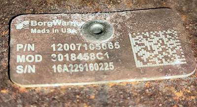 International MaxxForce 13 Turbocharger / Supercharger