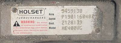 Paccar MX-13 Turbocharger / Supercharger