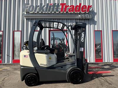 2014 Crown C51000-50 Cushion Tire Forklift - Sideshifter