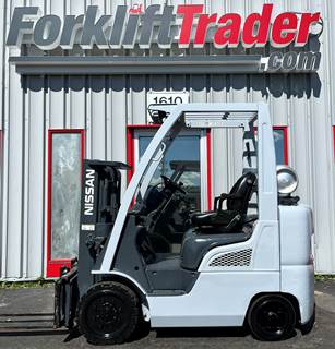 RECONDITIONED 2018 NISSAN MCP1F2A25LV CUSHION TIRE 5000LB FORKLIFT