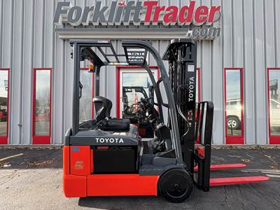 2021 Low Hour Toyota 8FBE15U Cushion Tire Forklift