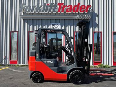 2023 Toyota 8FGCU25 Cushion Tire Forklift - Sideshifter