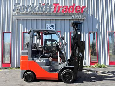 2020 Toyota 8FGCU30 Cushion Tire Forklift - Sideshifter