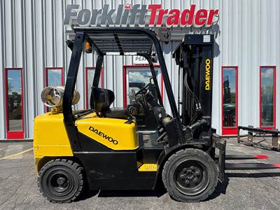 2007 Daewoo G30E-3 Pneumatic Tire Forklift - Sideshifter
