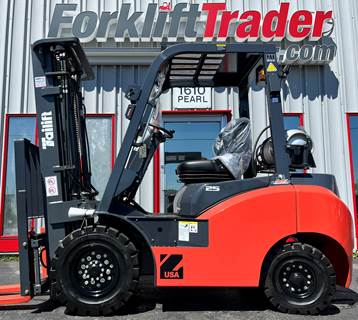 NEW 2024 TAILIFT PFG25 SOLID PNEUMATIC 5000LB FORKLIFT WITH SIDE SHIFT