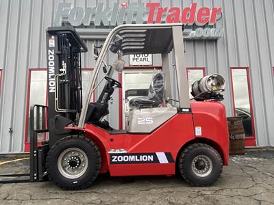 Free Freight 2023 ZOOMLION FL25 PNEUMATIC 5500LB WITH 4 WAY HYDRAULICS