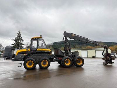 2018 Ponsse Ergo 8W Harvester - H7 Harvester Head with Herzog Winch