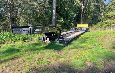 2015 Fontaine Lowboy Trailer