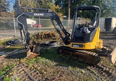 2018 John Deere 35G Mini Excavator