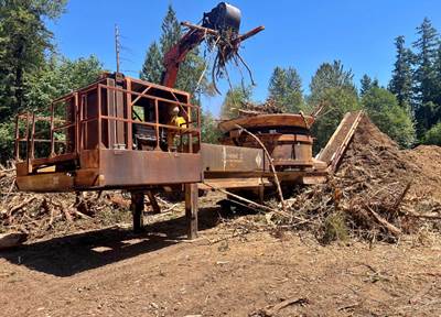 1993 Diamond Z 1260 Tub Grinder