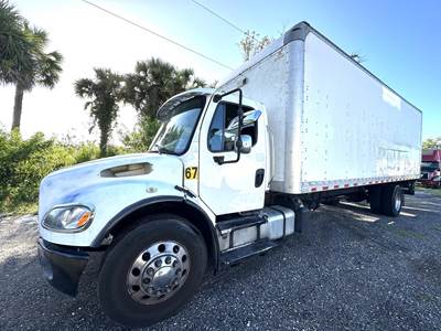 Freightliner M2 106 26 ft Box Truck - 280HP, 6 Speed Allison Rds Automatic, Roll up Door, Liftgate