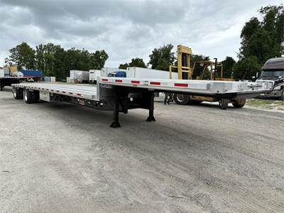 Doonan 53x102 Combination Drop Deck Trailer - Air Ride, Fixed Spread Axle