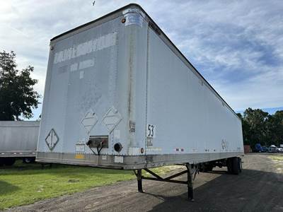 Great Dane 53 ft Dry Van Trailer - Roll up Door, Air Ride, Sliding Axle