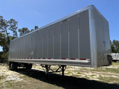 Wabash 40 ft Dry Van Trailer - Roll up Door, Spring, Liftgate, Single Axle, Fixed Axle