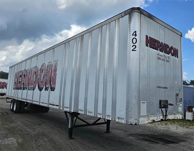 Wabash 53 ft Dry Van Trailer - Swing Door, Spring