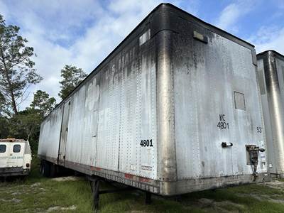 Wabash 53 ft Dry Van Trailer - Roll up Door, Air Ride