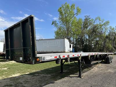 Great Dane 48x102 Combination Flatbed Trailer - Spring, Sliding Axle