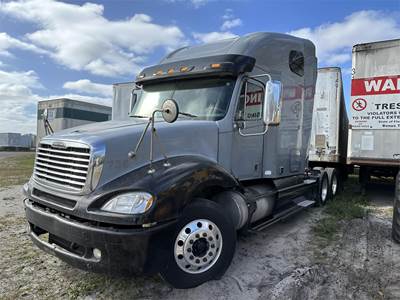 Freightliner Columbia 120 Sleeper Semi Truck - Mercedes-Benz 450HP, 10 Speed Manual