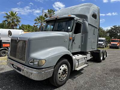 International 9400 Sleeper Semi Truck - Raised Roof Sleeper, Detroit 430HP, 10 Speed Manual