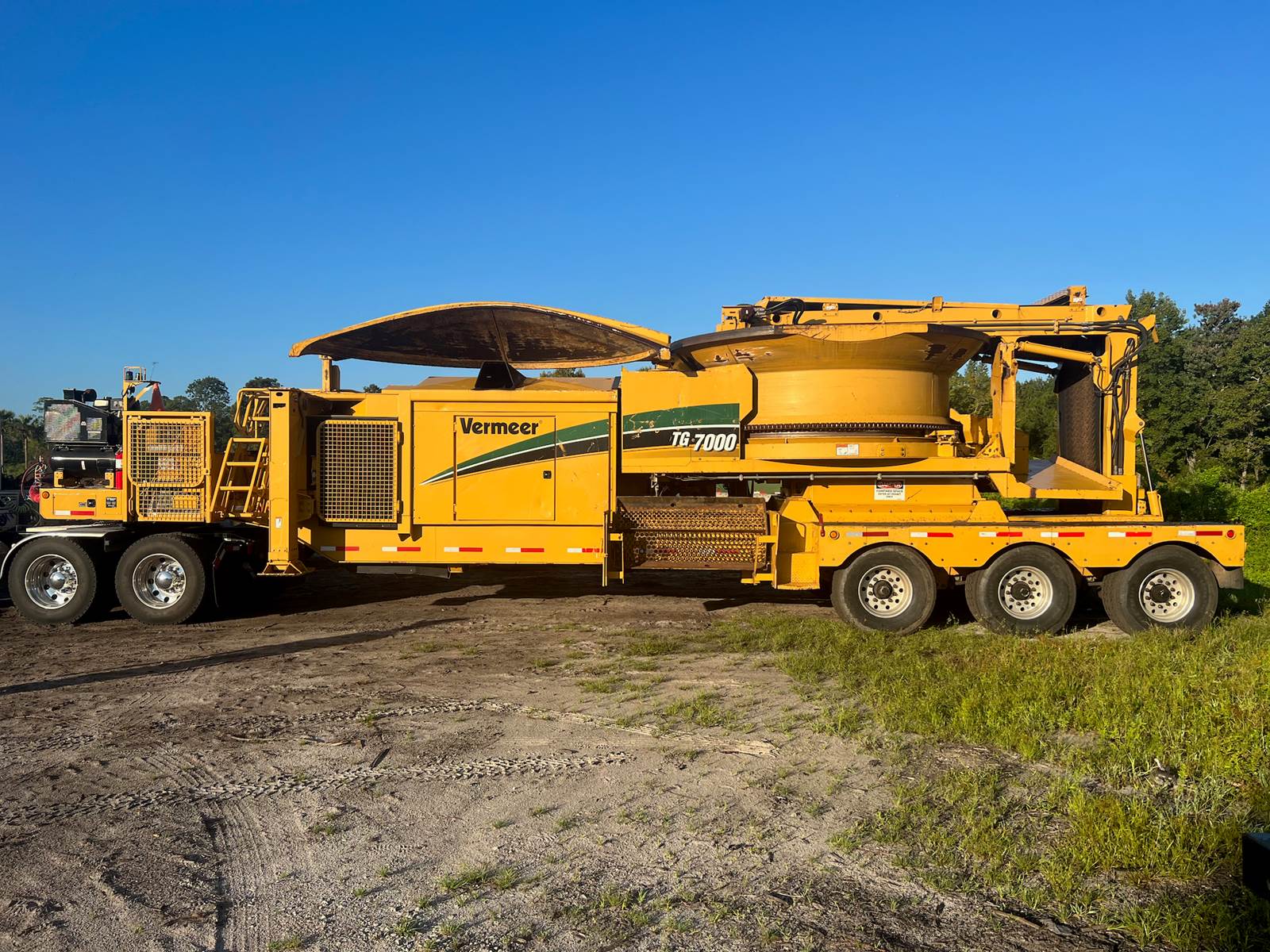 2016 Vermeer TG7000 Tub Grinder For Sale, 2,500 Hours St. Augustine