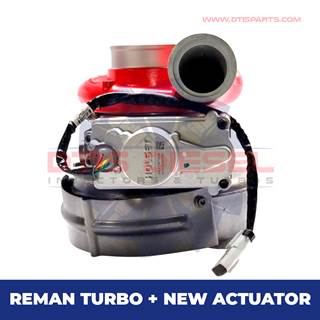 CUMMINS 6.7 REBUILT TURBO #2881708RX (2007-2012) HE300VG/HE351VE – $2,900.00+$600.00 CORE – NEW CALIBRATED ACTUATOR INCLUDED