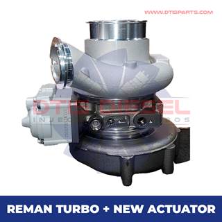 TURBO PACCAR MX13 EPA 17 2128139 $3800+$600 CORE WITH NEW ACTUATOR