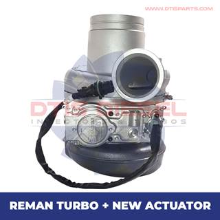 REBUILT VOLVO D16H/D16J/EPA10/EPA14 TURBO #85141065 HE500VG/HE551VE – $3,200.00+$600.00 CORE DEPOSIT – NEW CALIBRATED ACTUATOR INCLUDED