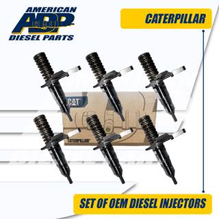1278207 (3116) - Set of New Diesel Injectors OEM - 2,100$ - CATERPILLAR® INJECTOR