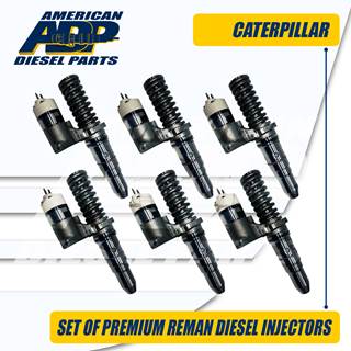 20R1280 (3512/3508) SET OF PREMIUM REMAN CATERPILLAR® INJECTOR - $2,700.00+$1,200.00 CORE CHARGE