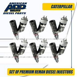 10R-3147 (C-11/C-13) SET OF PREMIUM REMAN CATERPILLAR® INJECTOR - $1,200.00 + $900.00 CORE CHARGE