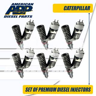10R1305 (C-11/C-13) SET OF PREMIUM CATERPILLAR® INJECTOR - $1,800.00 + $900.00 CORE CHARGE