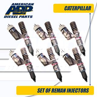 10R6162 (C-13) SET OF REMAN CATERPILLAR® INJECTOR - $1,500.00 + $1,200.00 CORE CHARGE