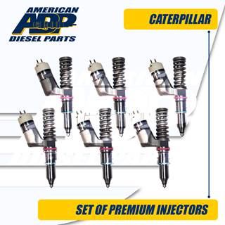 10R1273 (C-15) SET OF PREMIUM CATERPILLAR® INJECTOR - $2,100.00 + $1,200.00 CORE CHARGE