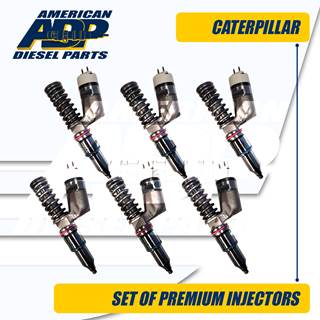 10R7228 (C-16/C-18) SET OF PREMIUM CATERPILLAR® INJECTOR - $2,100.00 + $1,200.00 CORE CHARGE