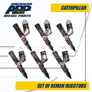 10R7228 (C-16/C-18) SET OF REMAN CATERPILLAR® INJECTOR - $1,500.00 + $1,200.00 CORE CHARGE