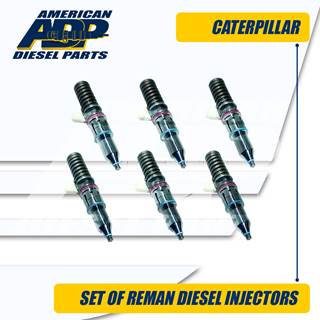 20R1309 (C-18) SET OF REMAN CATERPILLAR® INJECTOR - $2,400.00 + $1,200.00 CORE CHARGE