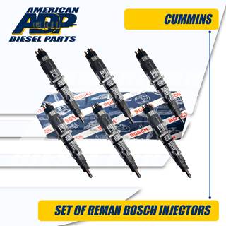 5263305 (ISC) SET OF REMAN BY BOSCH CUMMINS® INJECTOR - $2,400.00 + $600.00 CORE CHARGE
