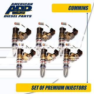 3411752 (M-11) SET OF PREMIUM CUMMINS® INJECTOR - $1,800.00 + $900.00 CORE CHARGE