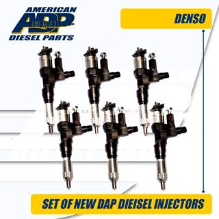 0950006593 SET OF HINO DENSO® INJECTOR - $2,100.00 CORE CHARGE
