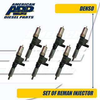 0950000145 6HK1 SET OF NEW OUTRIGHT DAP USA DENSO® INJECTOR - $1,500.00 + $600.00 CORE CHARGE
