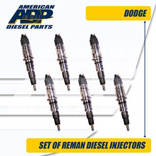 0986435621 (2013-2018) PICKUP – SET OF REMAN DODGE® INJECTOR - $1,500.00 + $600.00 CORE CHARGE