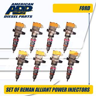 AP63800 AA (1994-1998) SET OF REMAN ALLIANT POWER FORD® INJECTOR - $2,800.00 + $800.00 CORE CHARGE EACH