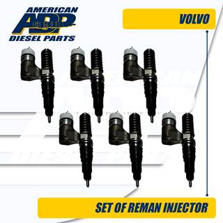 EX631000 John Deere – SET OF REMAN VOLVO® INJECTOR – CONICAL INJECTOR SLEEVES - $2,100.00 + $1,200.00 CORE CHARGE EACH