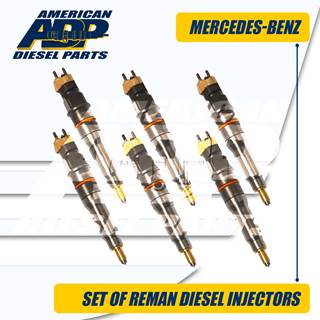 A0030179112 – SET OF REMAN MERCEDES-BENZ® INJECTOR - $1,800.00 + $1,200.00 CORE CHARGE EACH