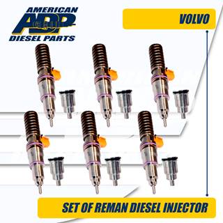 85020845 D16J EPA14/0BD15 – SET OF REMAN VOLVO® INJECTOR – CONICAL INJECTOR SLEEVES - $1,500.00 + $600.00 CORE CHARGE EACH