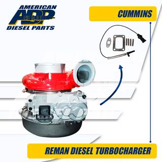 CUMMINS® 6.7 REBUILT TURBO #5604175 – $2,900.00 + $600.00 CORE – CALIBRATED ACTUATOR INCLUDED – INSTALLATION ACCESSORY KIT INCLUDED
