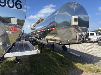 TSC DOT 407 - CHEMICAL TRAILER - CENTER OR REAR DISCHA Chemical / Acid Tank Trailer