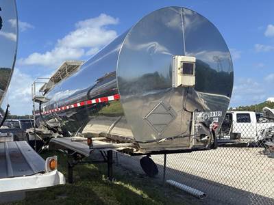TSC DOT 407 - CHEMICAL TRAILER - CENTER OR REAR DISCHA Chemical / Acid Tank Trailer
